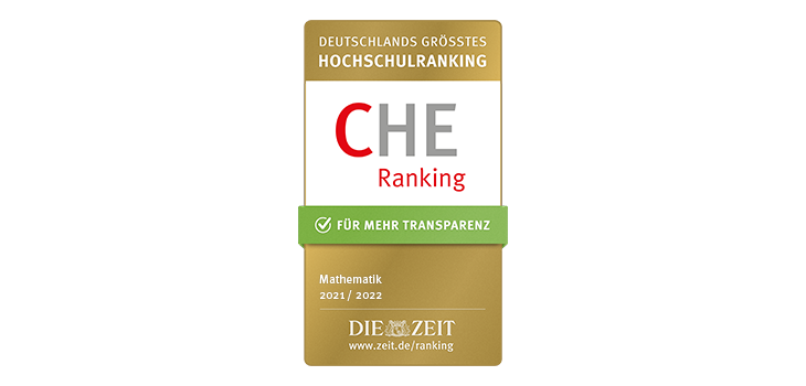 Spitzenplätze für die Mathematik im CHE Ranking 2021