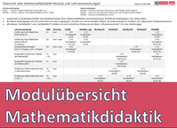 Modulübersicht Mathematikdidaktik (klein)